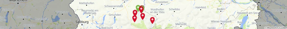 Map view for Pharmacies emergency services nearby Reichraming (Steyr  (Land), Oberösterreich)